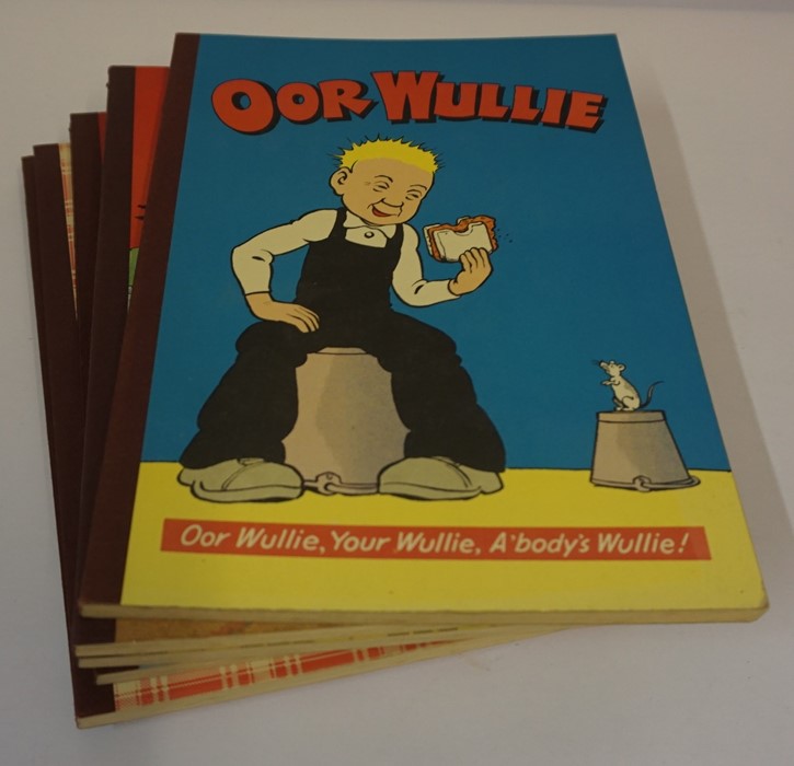 Ten Oor Wullie Annuals, circa 1960s, 70s and 80s, to include 1968, 1969, and 1971 editions, (10) - Image 4 of 6