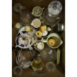 A Large Quantity of Sundry China Glass and Plated Wares, to include Victorian tea wares,