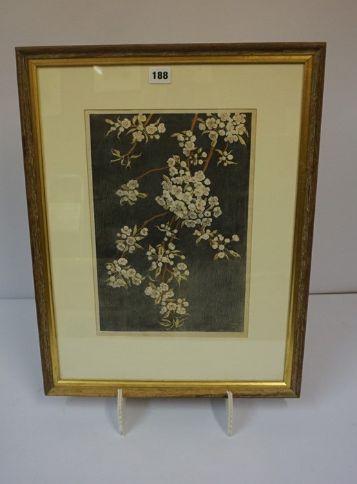 Patience Mary Hallward (1892-1981) "Blossom" Signed Colour Lithograph, signed in pencil to lower - Image 2 of 3