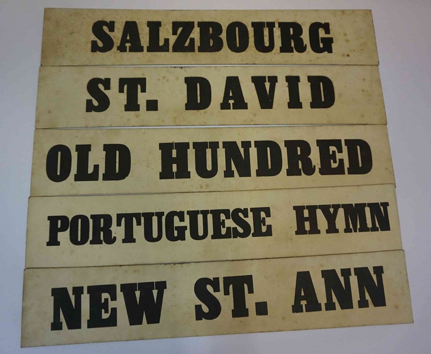 A Quantity of Vintage Bus Destination Blinds, to include destinations Huddersfield and Montrose, ( - Image 3 of 4