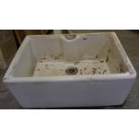 Vintage Belfast Style Sink, 24cm high, 62cm wide