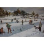 David Stratton Watt "Grand Day For It" Signed Limited Edition Print, no 167 of 500, blind stamp