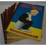 Ten Oor Wullie Annuals, circa 1960s, 70s and 80s, to include 1968, 1969, and 1971 editions, (10)