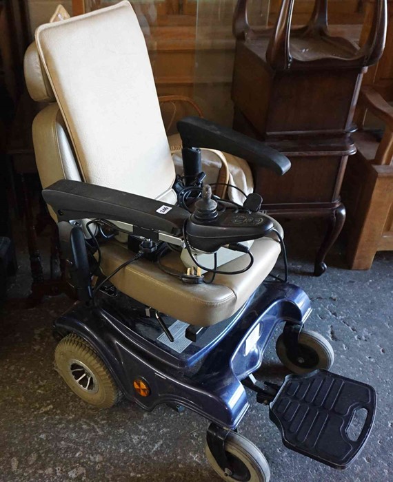 A Mobility Scooter by Glenmore Mobility Company, with thermopad and battery charger, 110cm high, (