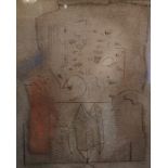 Robert Turnbull Haig Smith (Born 1938) "Abstract" Mixed Media on Board, signed lower left, 53cm x