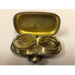 Late Victorian Silver Sovereign / Half Sovereign Case, Dated 1897