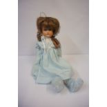 German Bisc Headed Doll, stamped Germany to back of head, clothed