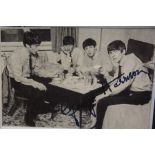 Beatles Memorabilia, Signed Photograph, signed by three members, Paul McCartney, George Harrison and