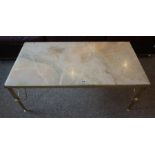 Modern Marble Top Coffee Table,