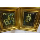 Mixed Lot of Florentine and Spanish Style Prints, (8)