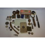 Quantity of Military and Other Collectables, to include Queen Victoria medal 1857-97, with