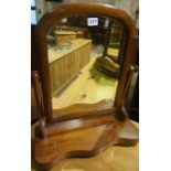 Two Victorian Mahogany Toilet Mirrors, (2)