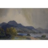 F Buffham "West Highlands" Watercolour, signed lower left