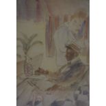 Celia Frances Bedford (1904-1959) "Martini" Watercolour, signed lower left