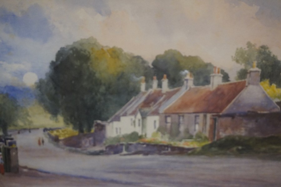 John Blair (Scottish) "Little France" Watercolour, signed and titled to lower right, 17cm x 25.