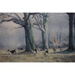 Donald Grant (1930-2001) "Woodlands Scene" Signed Print, signed in pencil