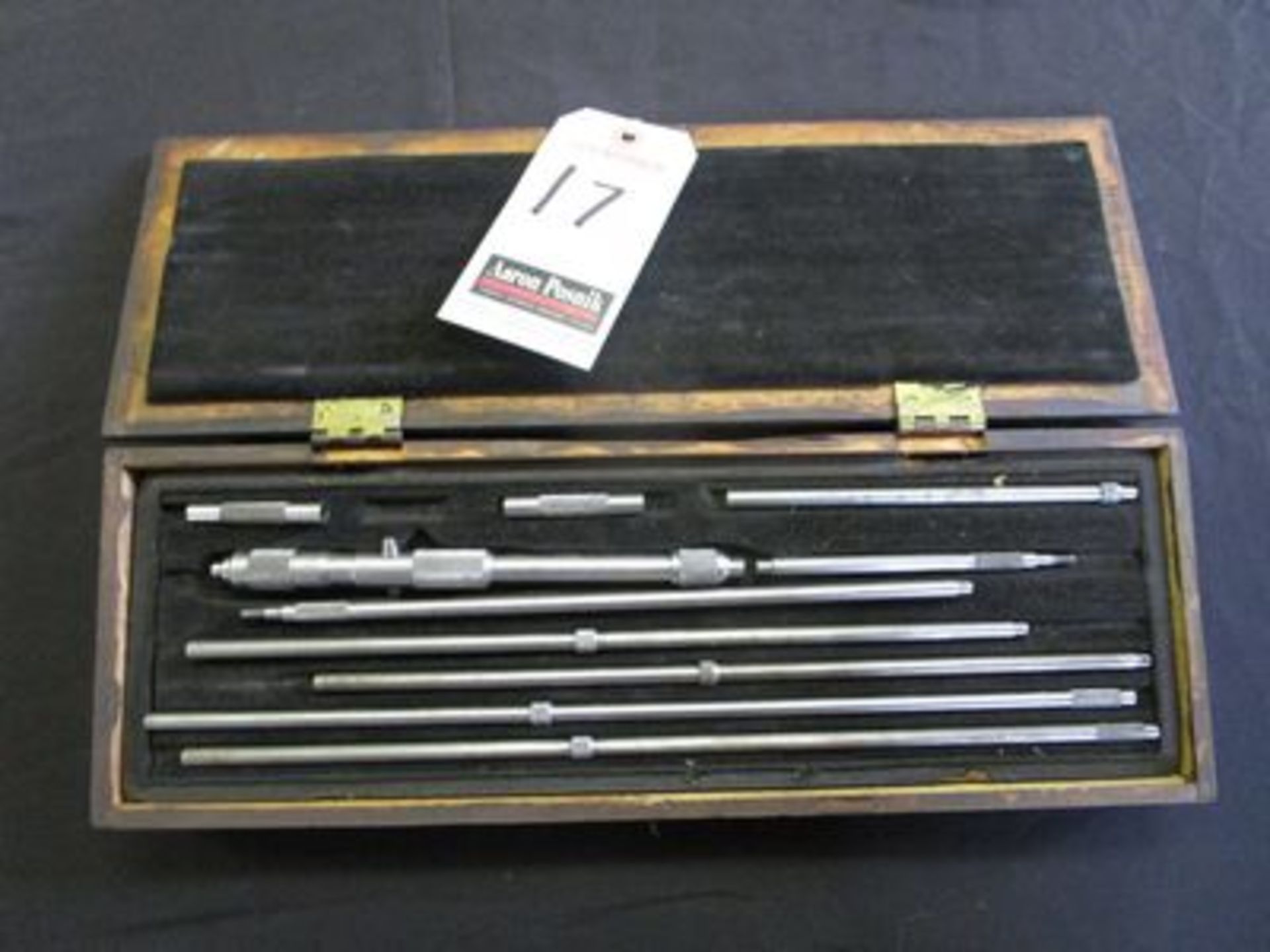 STARRETT I.D. MIC. W/ STANDARDS & CASE