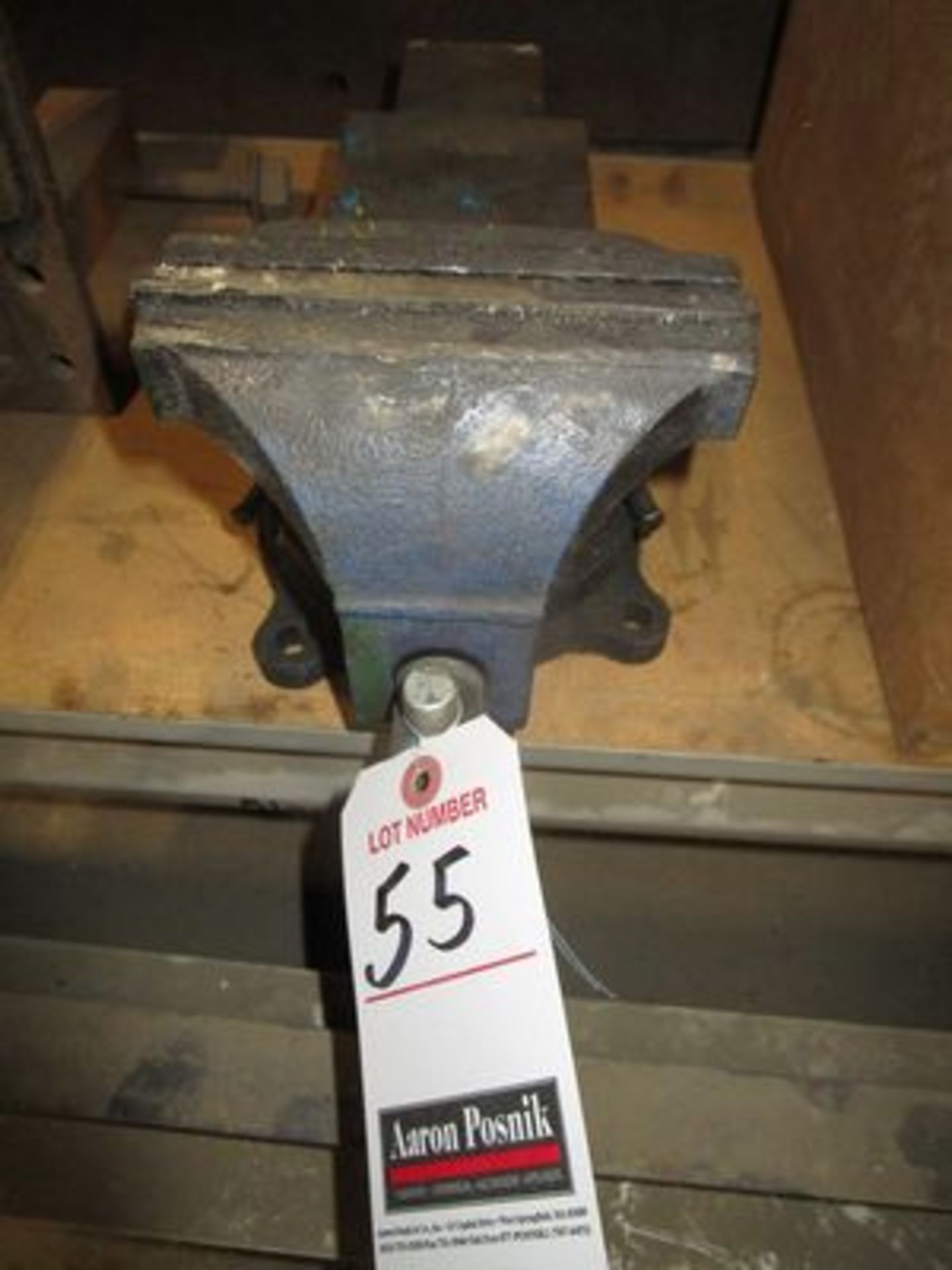 CENTRAL FORGE 6" SWIVEL BENCH VICE