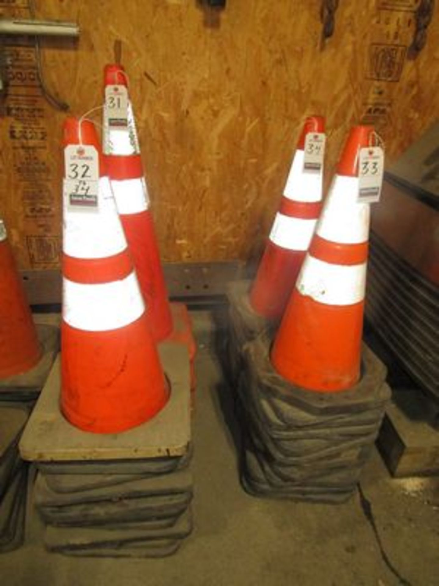 27" POLY & REFLECTIVE SAFETY CONES