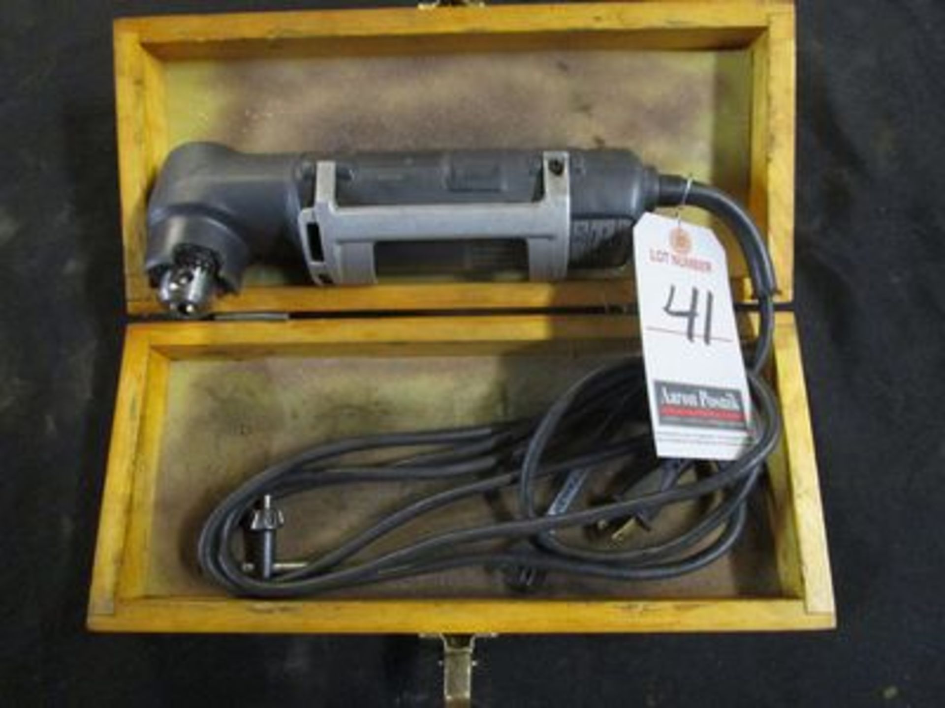 B&D 3/8" ELEC. SHORTY DRILL W/ CASE