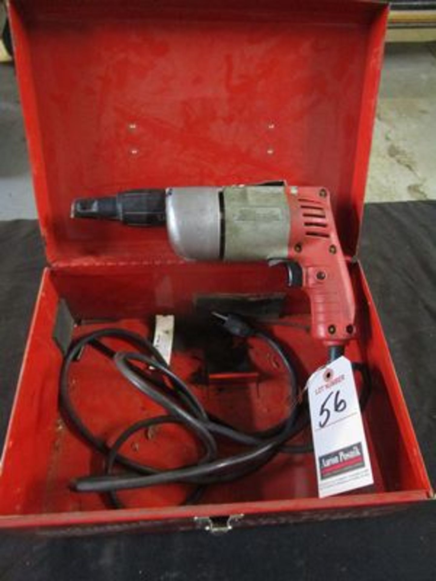 MILWAUKEE 1/2" ELEC. SCREW SHOOTER W/ CASE