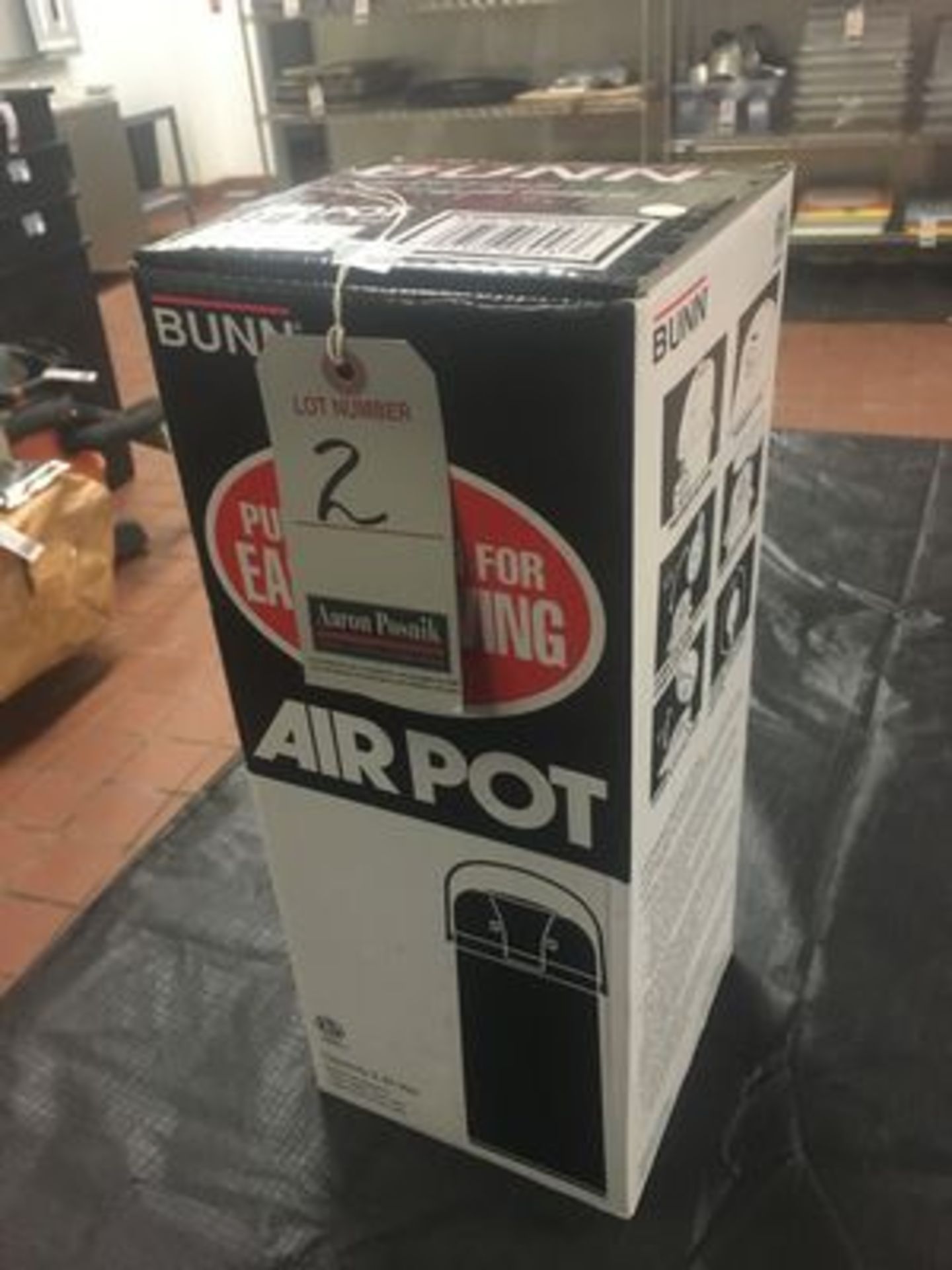 BUNN 2.5 LITER S.S. AIR POT