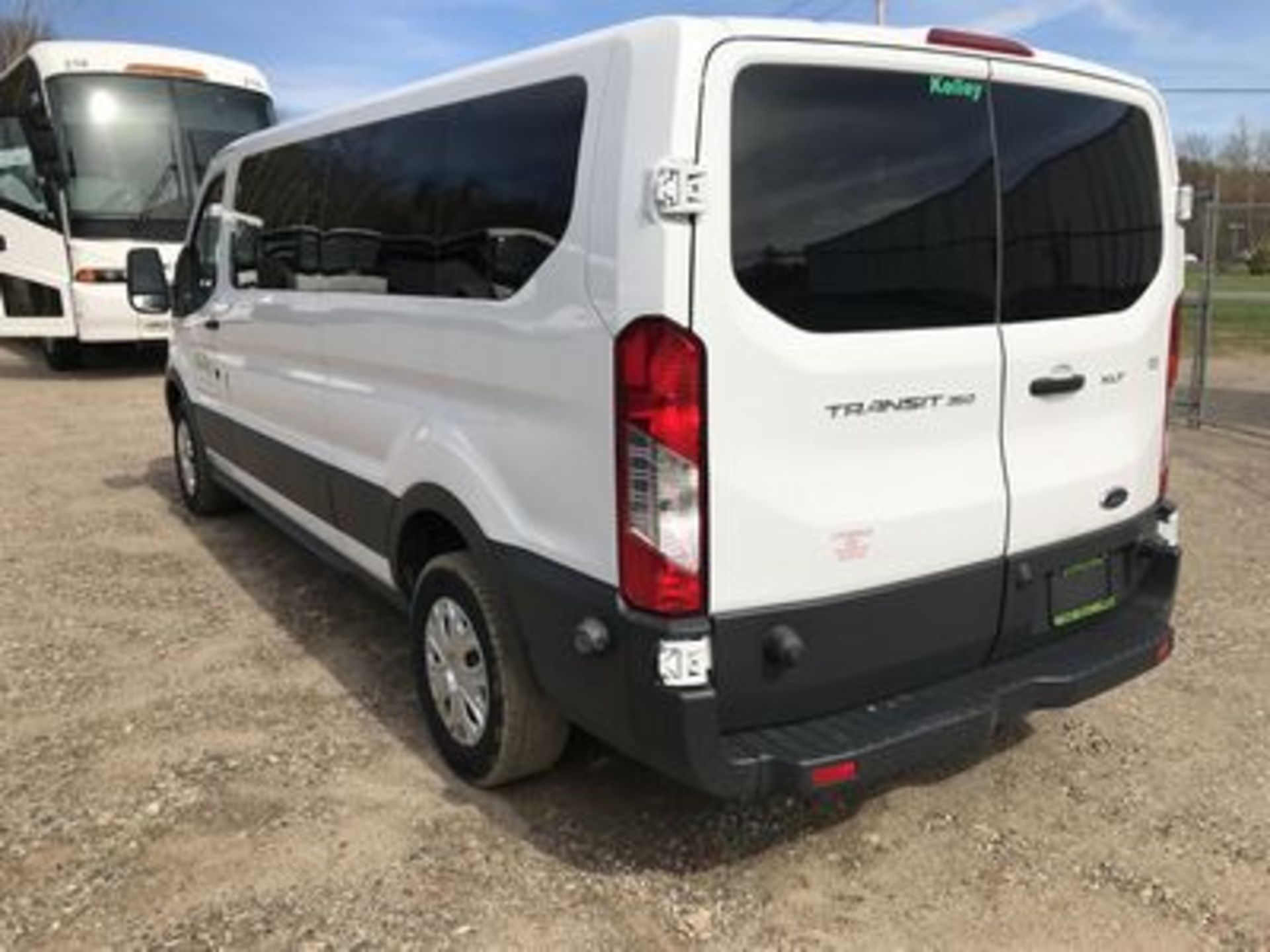 2015 FORD TRANSIT 350 XLT, 11-PASSENGER, FORD 3.7 LITER GAS ENG., AT, AC, FULL POWER, VIN # - Image 4 of 4