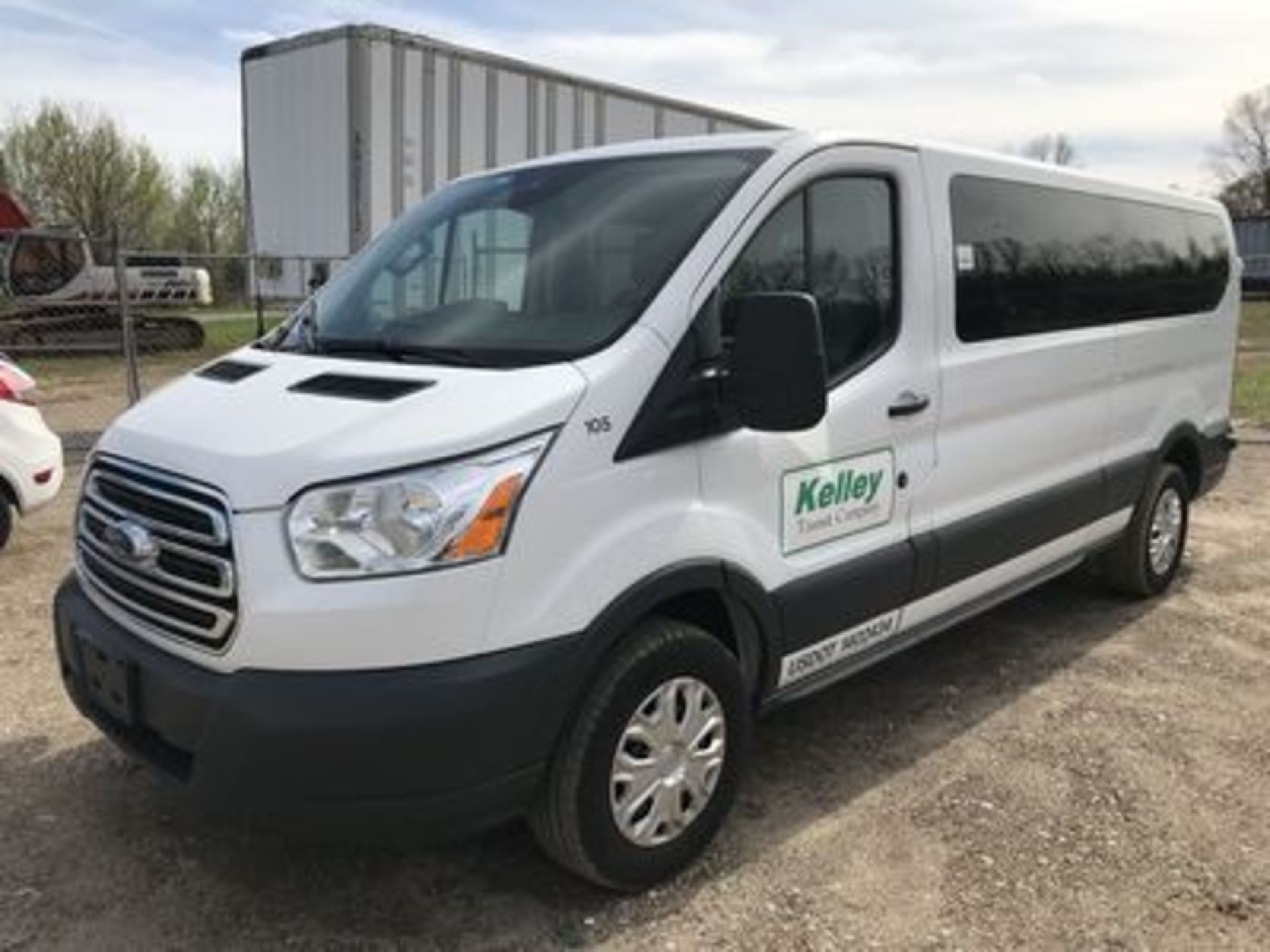 2015 FORD TRANSIT 350 XLT, 11-PASSENGER, FORD 3.7 LITER GAS ENG., AT, AC, FULL POWER, VIN # - Image 2 of 4