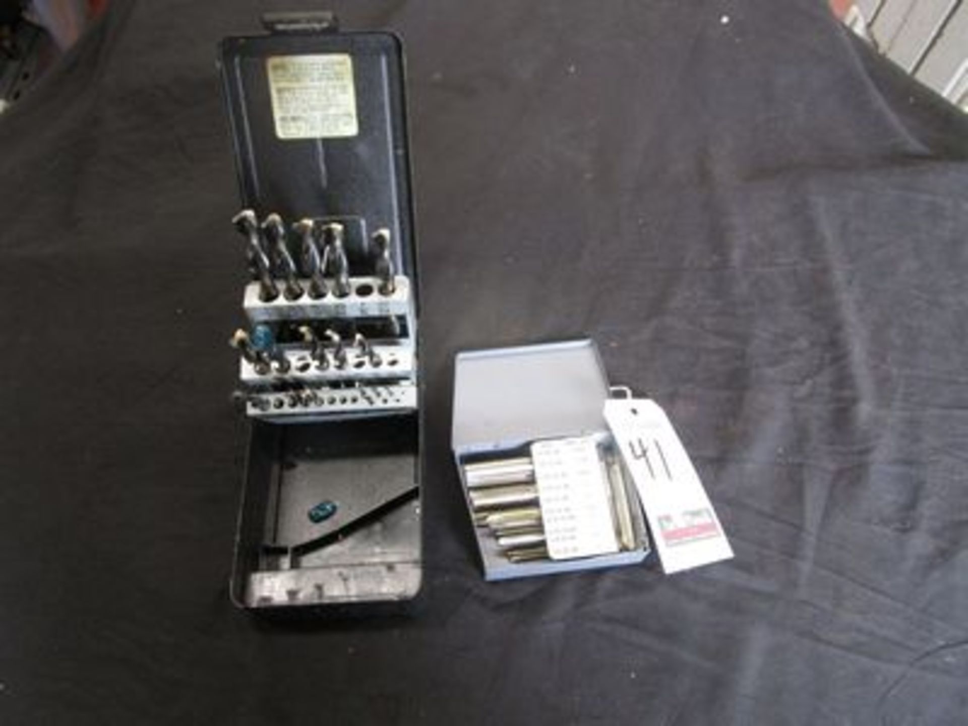 ASS'T SETS DRILL BITS & TAPS W/ CASES
