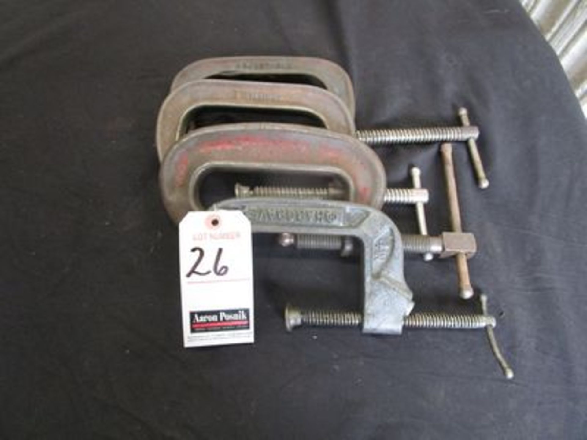 4" C-CLAMPS