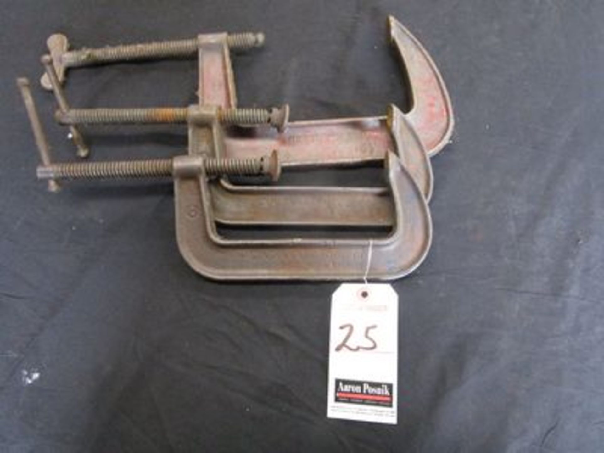6" C-CLAMPS