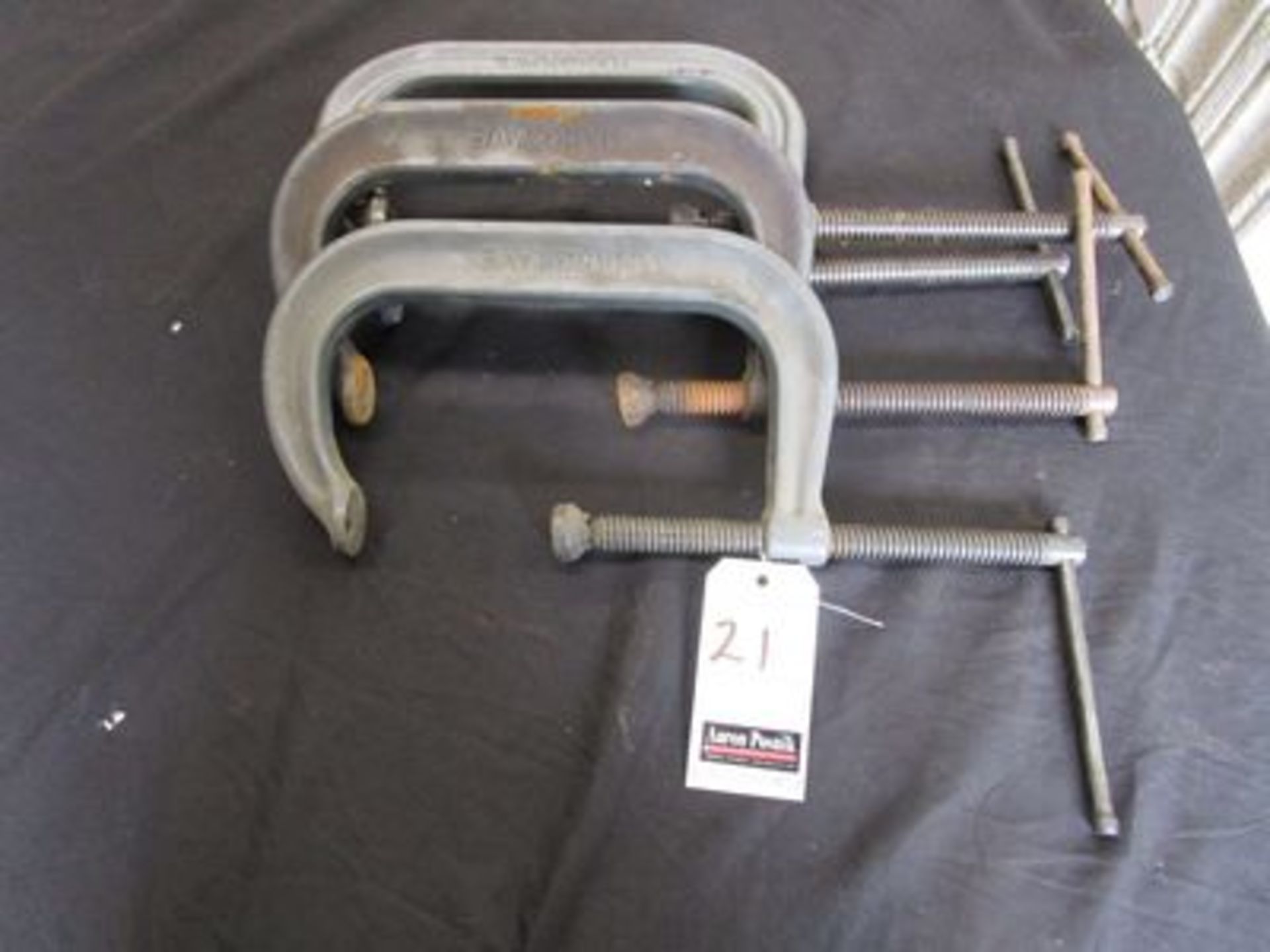 8" C-CLAMPS