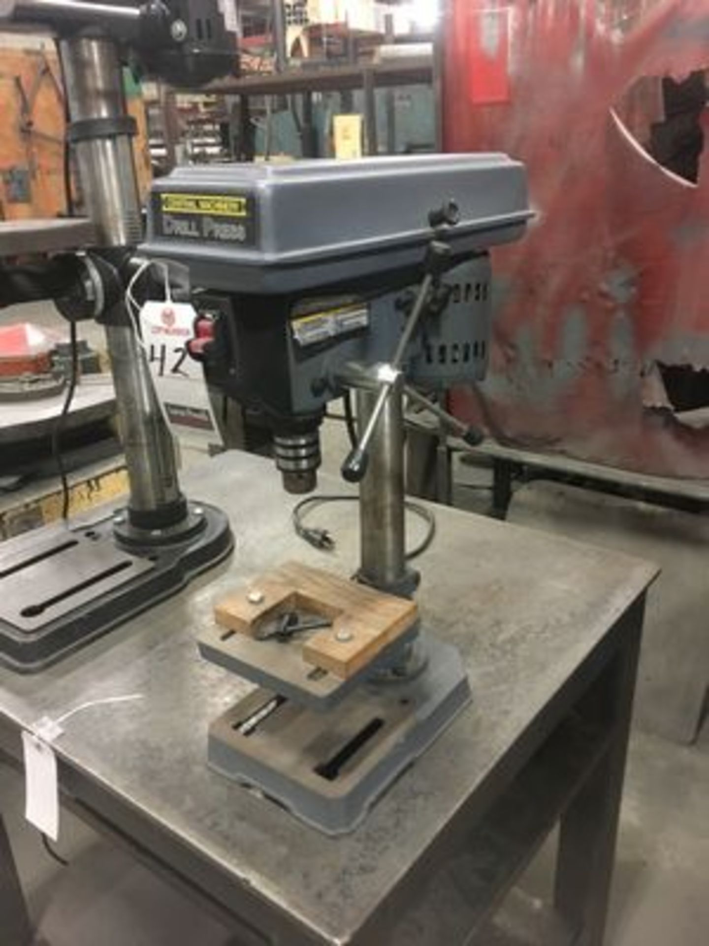 CENTRAL MACHINERY 8" BENCH TOP DRILL PRESS, M/N 813B