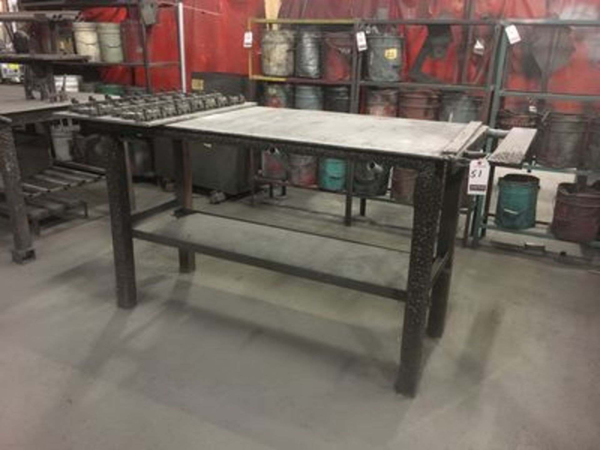 6' STEEL WELDER WORKTABLE