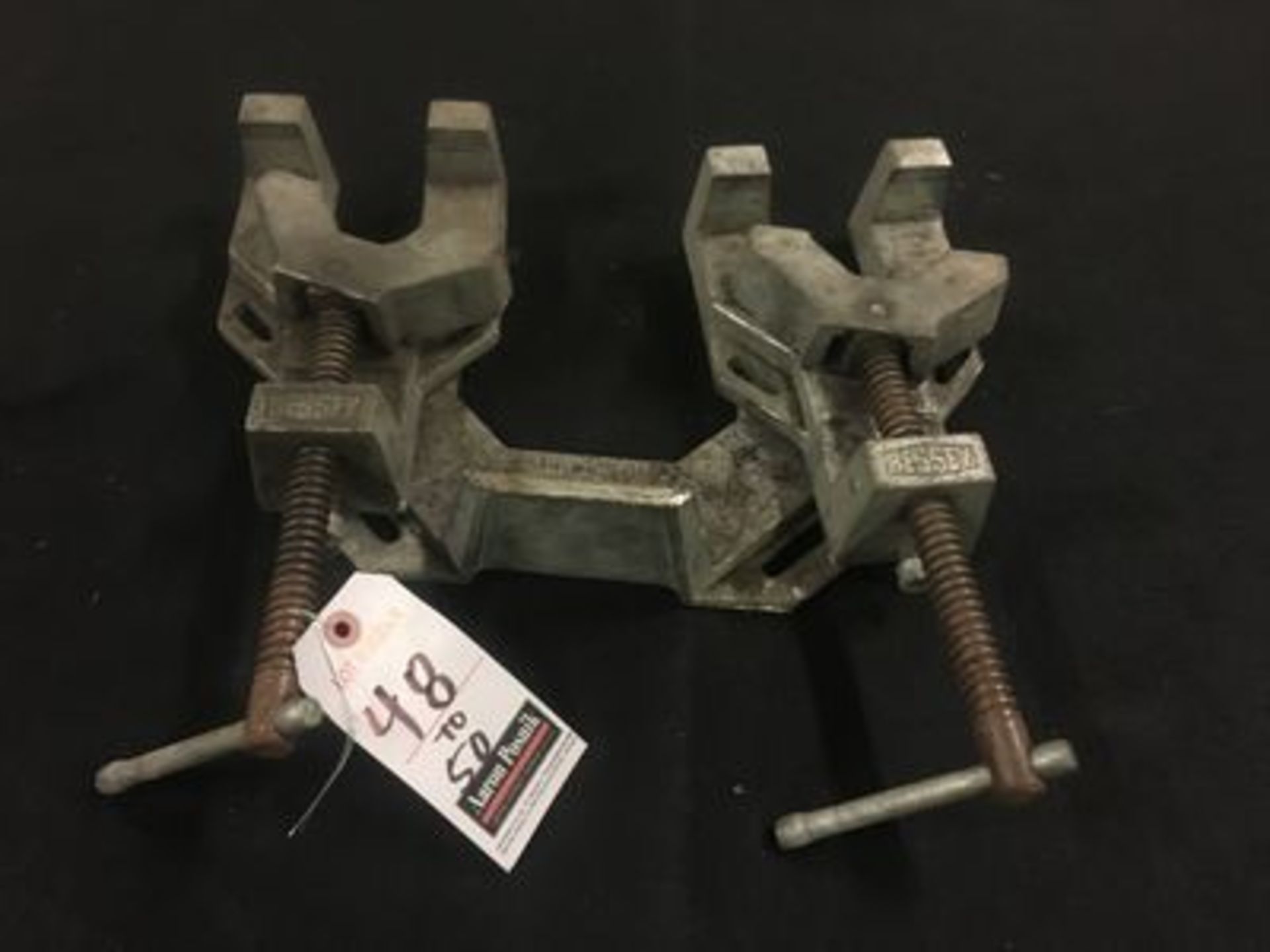 BESSEY TWIN SWIVEL VISE CLAMP