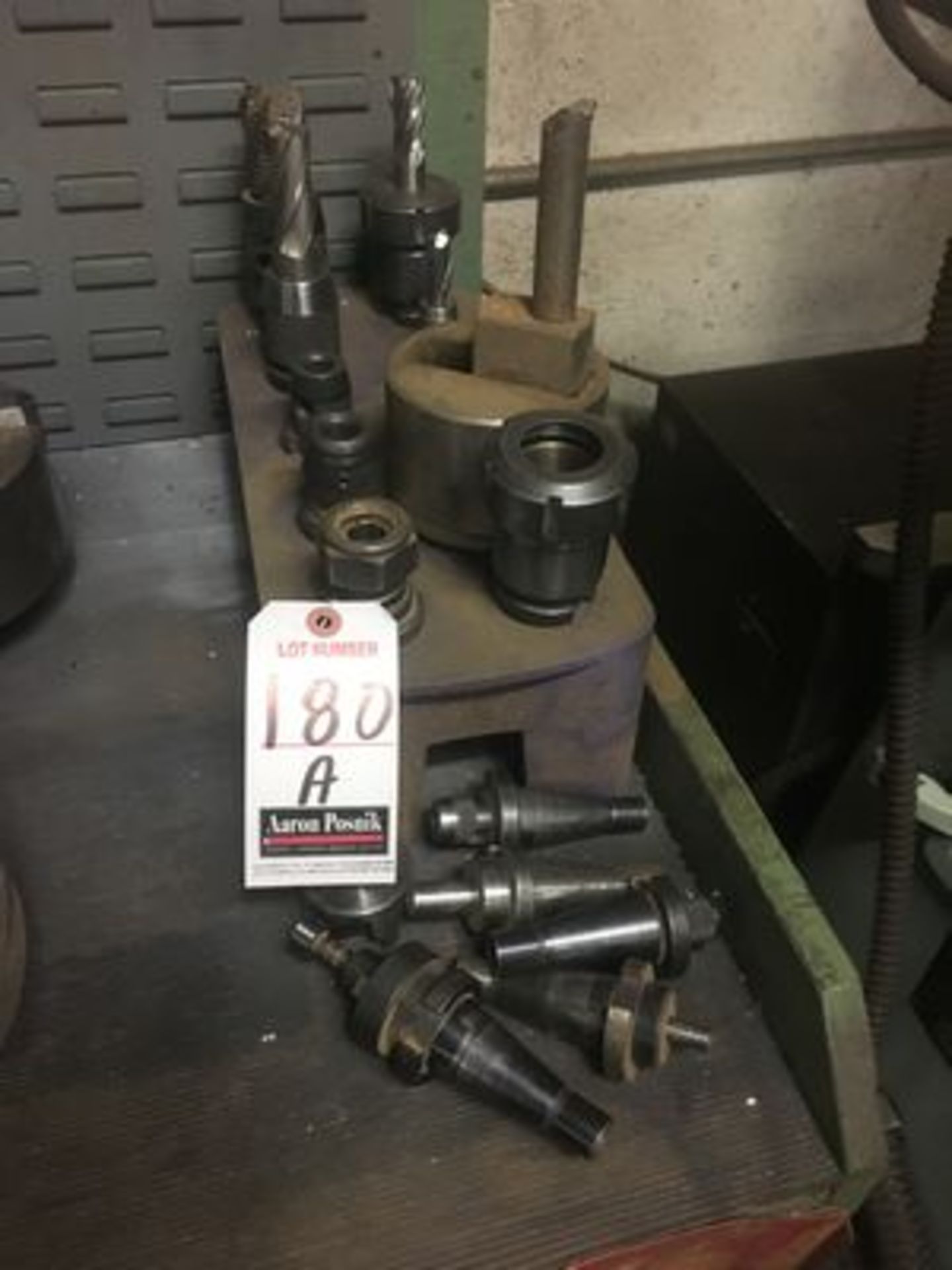 LOT OF ASS'T 30-TAPER MILLING TOOLING