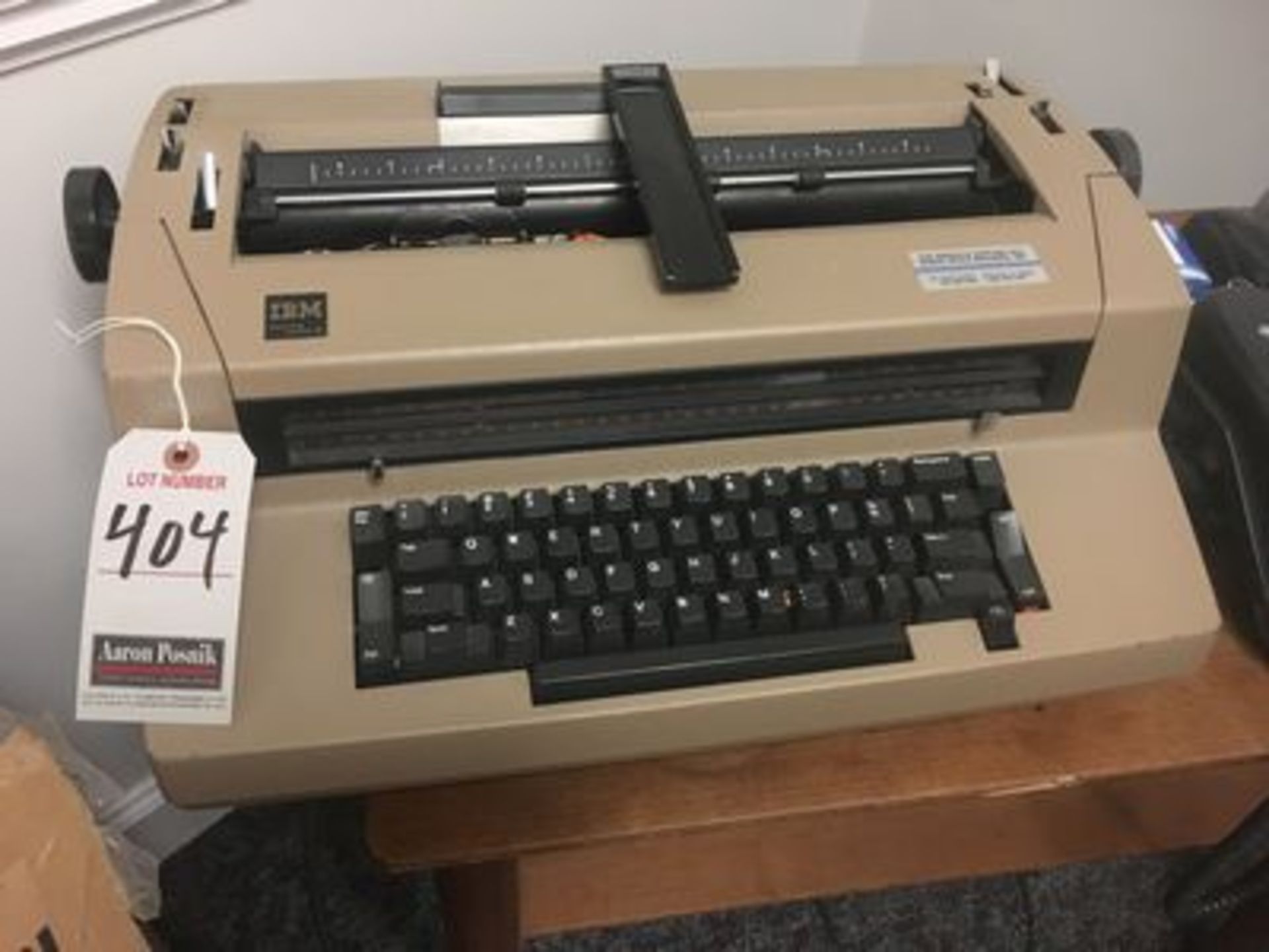 IBM ELEC. TYPEWRITER