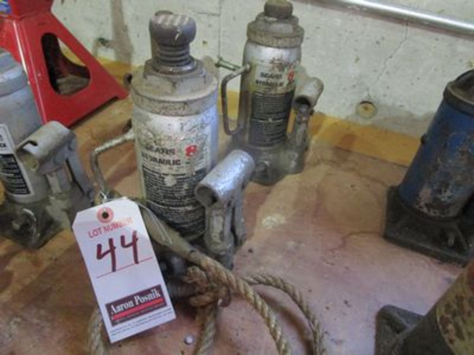 SEARS 8-TON HYD. BOTTLE JACKS