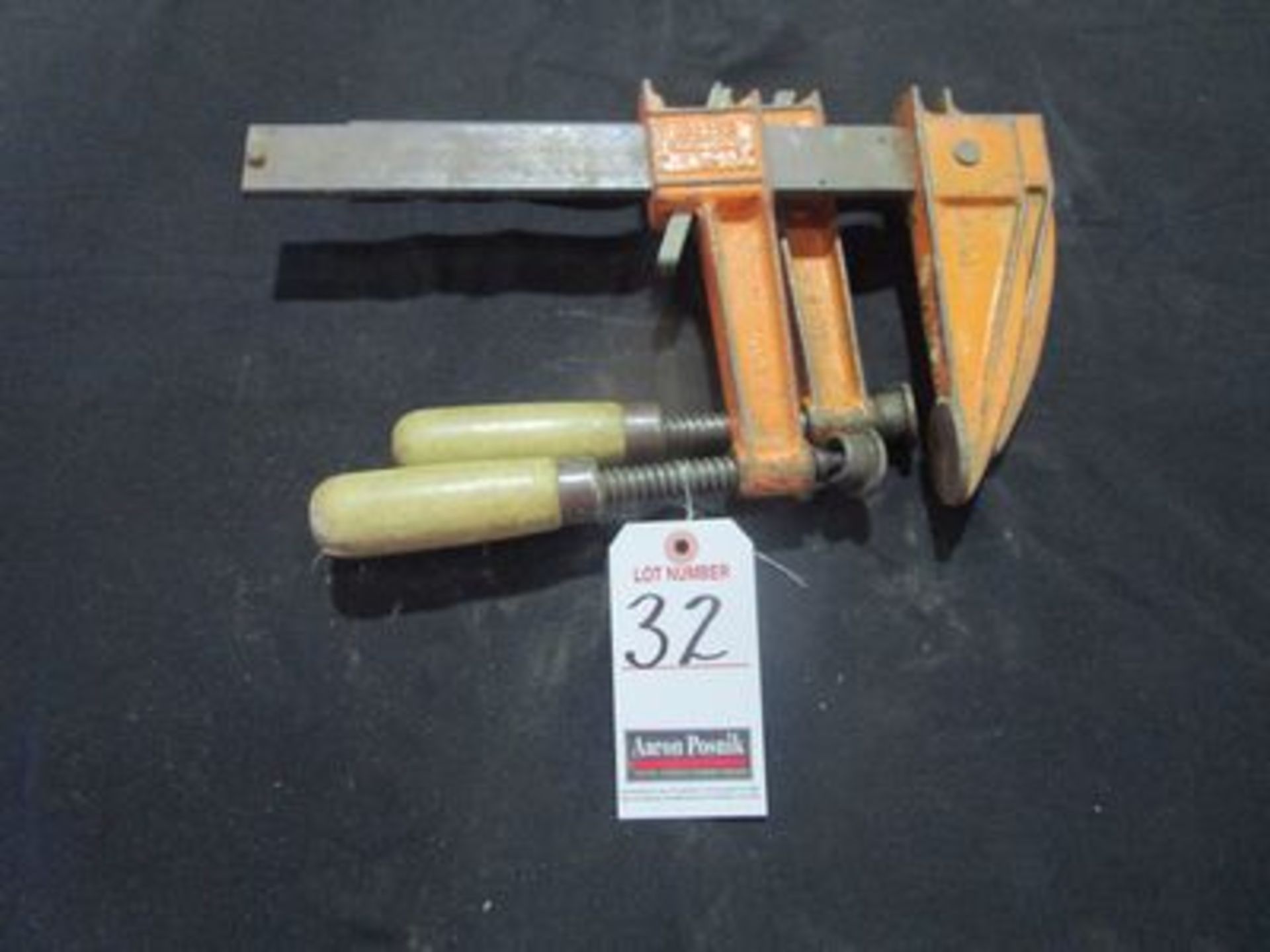 JORGENSEN 8" MET. BAR CLAMPS