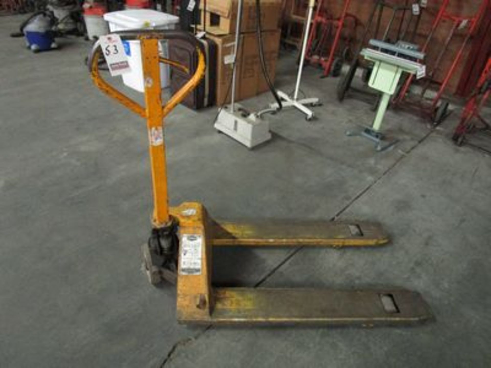 MULTITON HYD. PALLET JACK, 5,500# CAP.