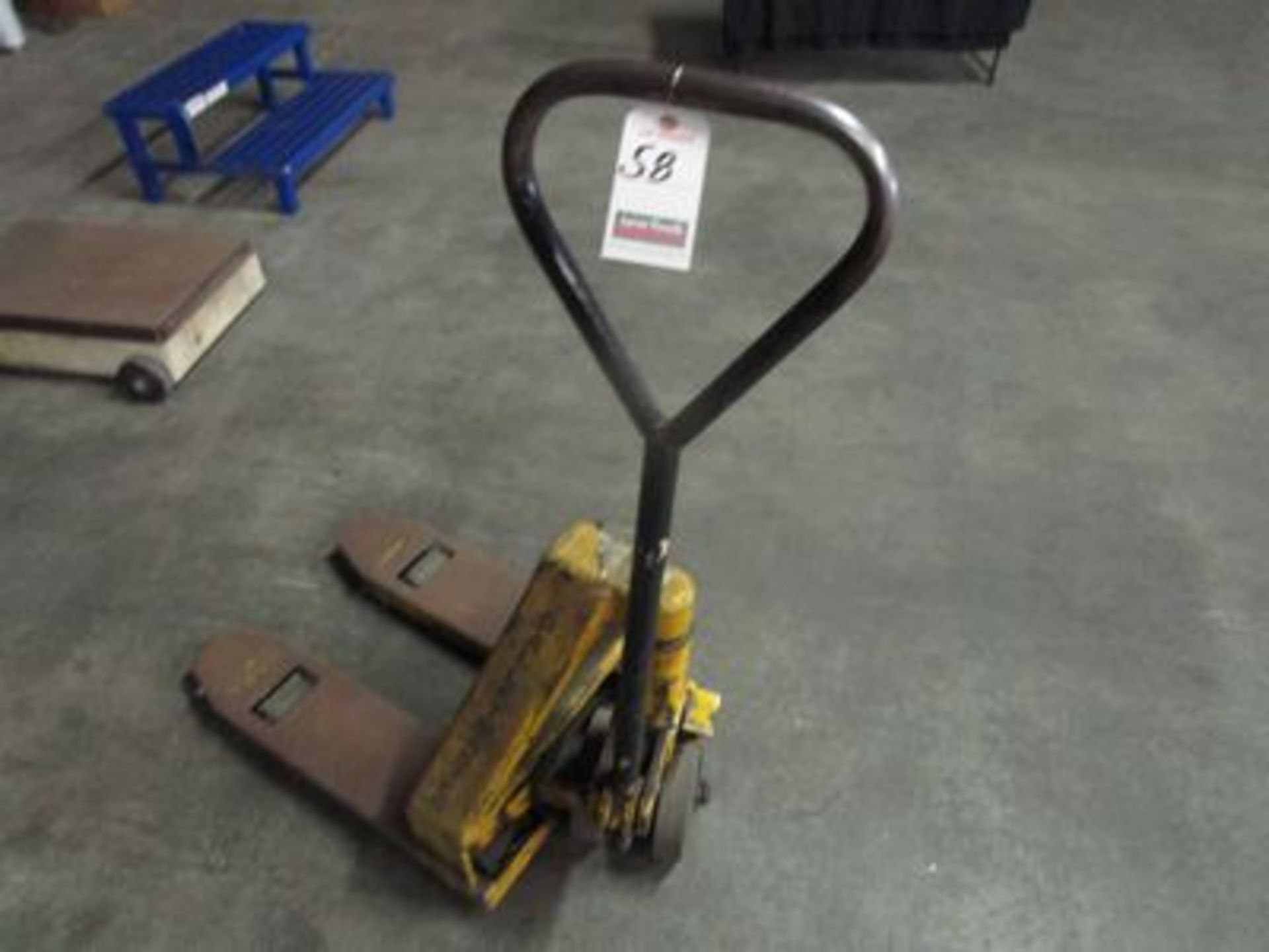 PALLET MASTER HYD. PALLET JACK, 5,000# CAP.