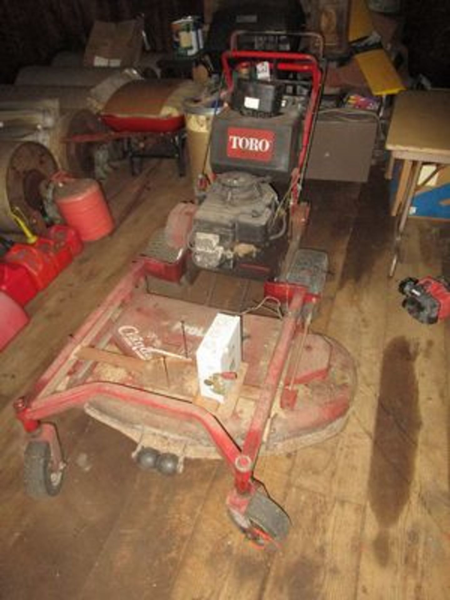 TORO PROLINE 42" RIDING MOWER W/ KOHLER, 14 H.P., GAS ENGINE