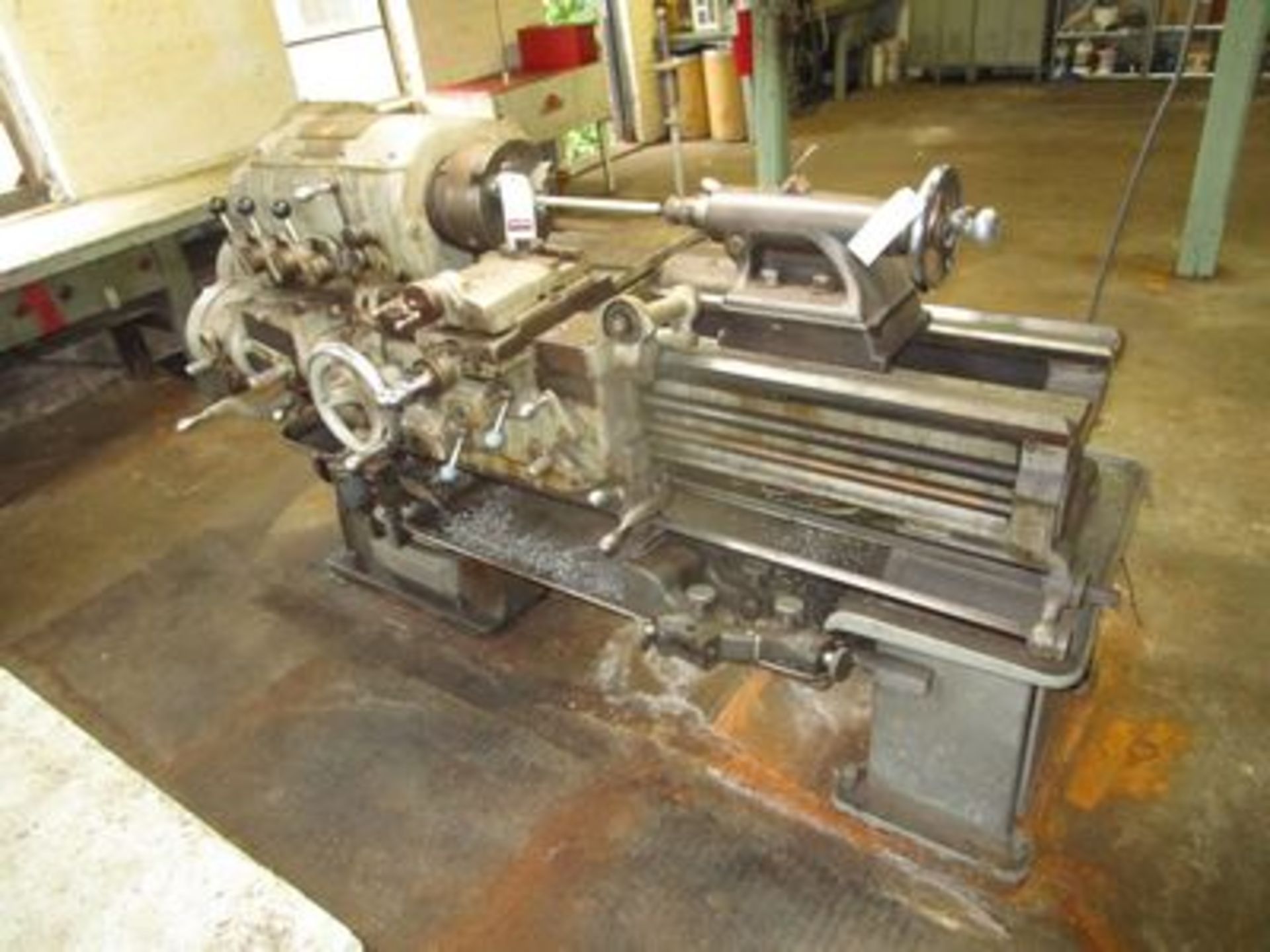 REED PRENTICE 14" X.B.C. ENGINE LATHE, 3 PH.