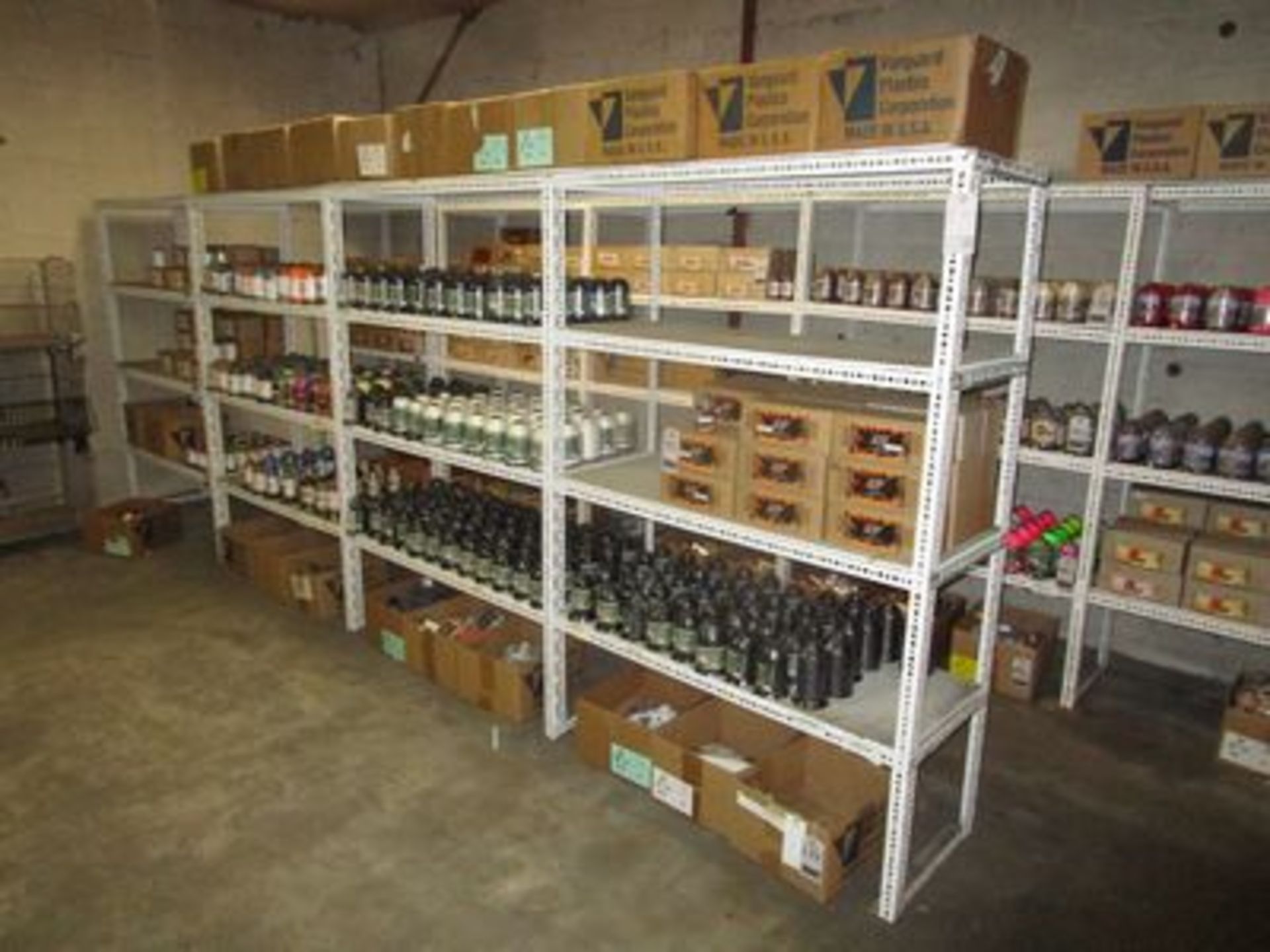 4'X6'X20" SECT.'S 1D MET. SHELVING