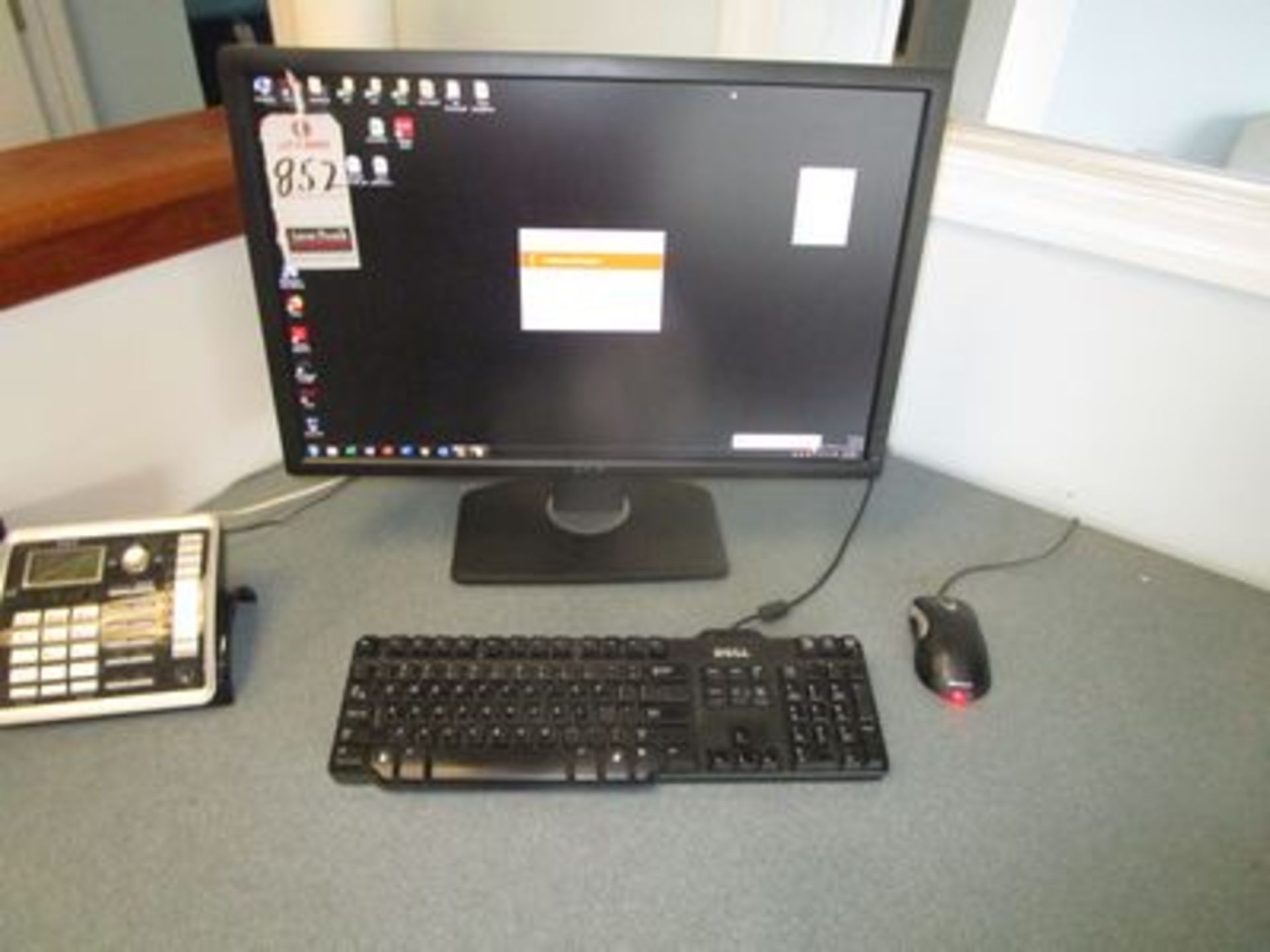 DELL PENT. D PC W/ 24" FLAT SCREEN MONITOR, KEYBOARD & MOUSE