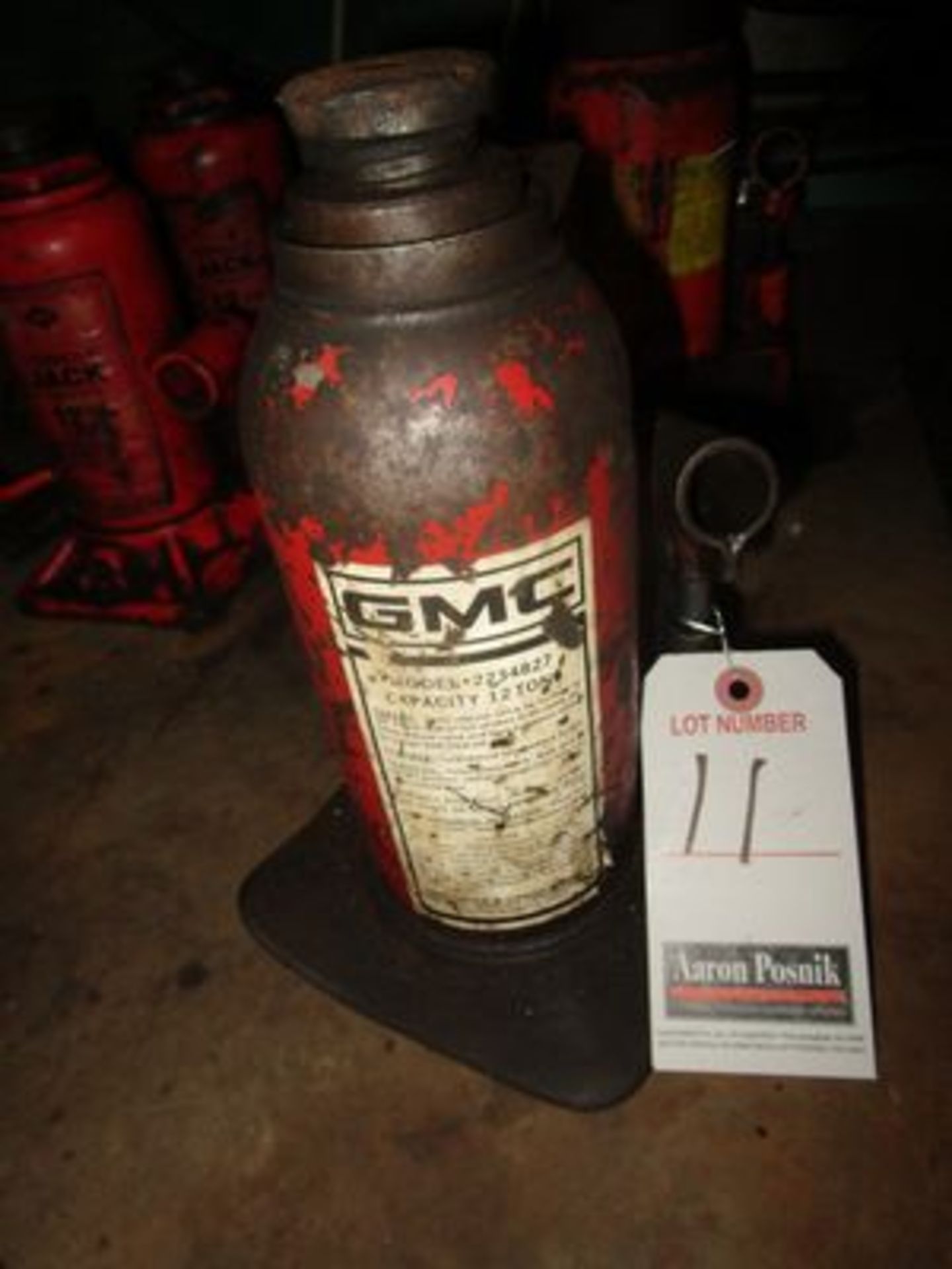 GMC 12-TON HYD. BOTTLE JACK