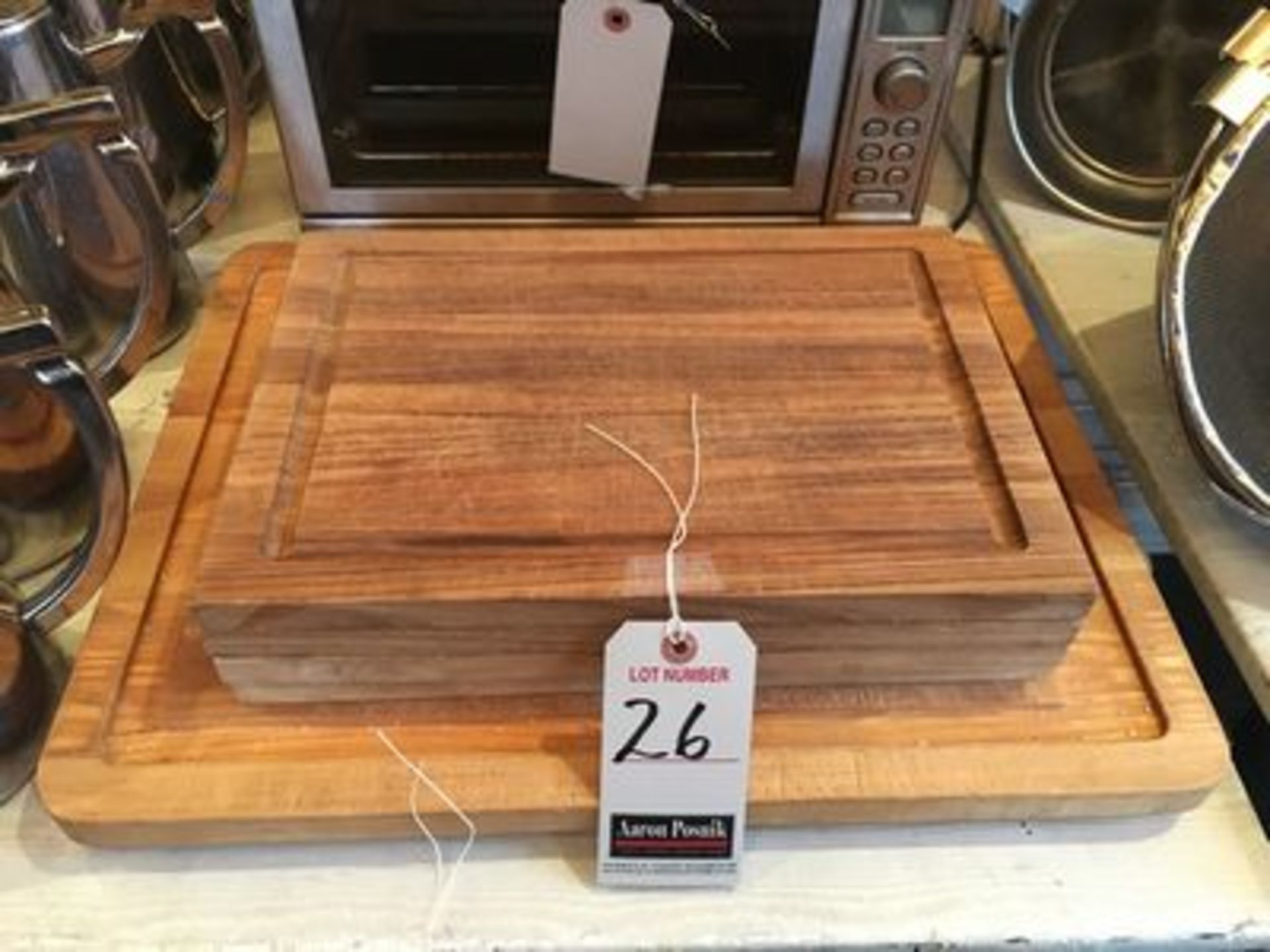 ASS'T BUTCHER BLOCK CUTTING BOARDS