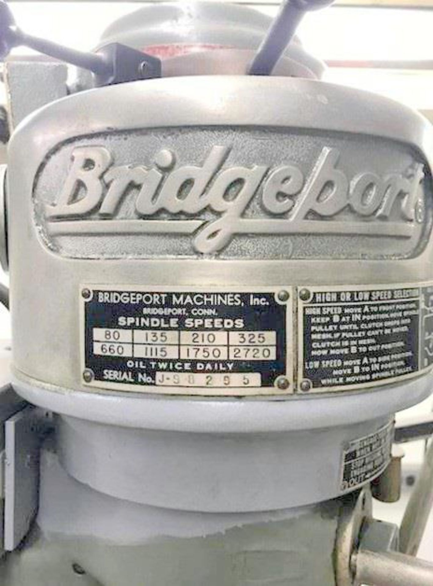 Bridgeport Series 1 Knee Mill - Image 5 of 7