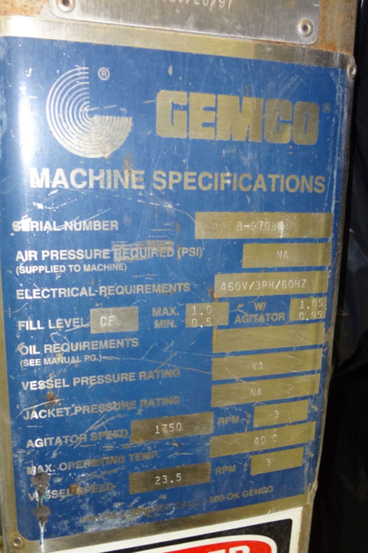 Gemco Twin Shell Blender - Image 16 of 16