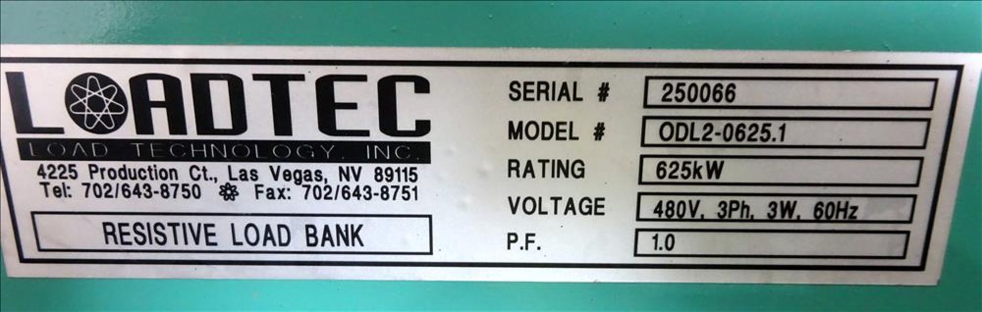 Load Technology Inc. Resistive Load Bank - Bild 15 aus 15